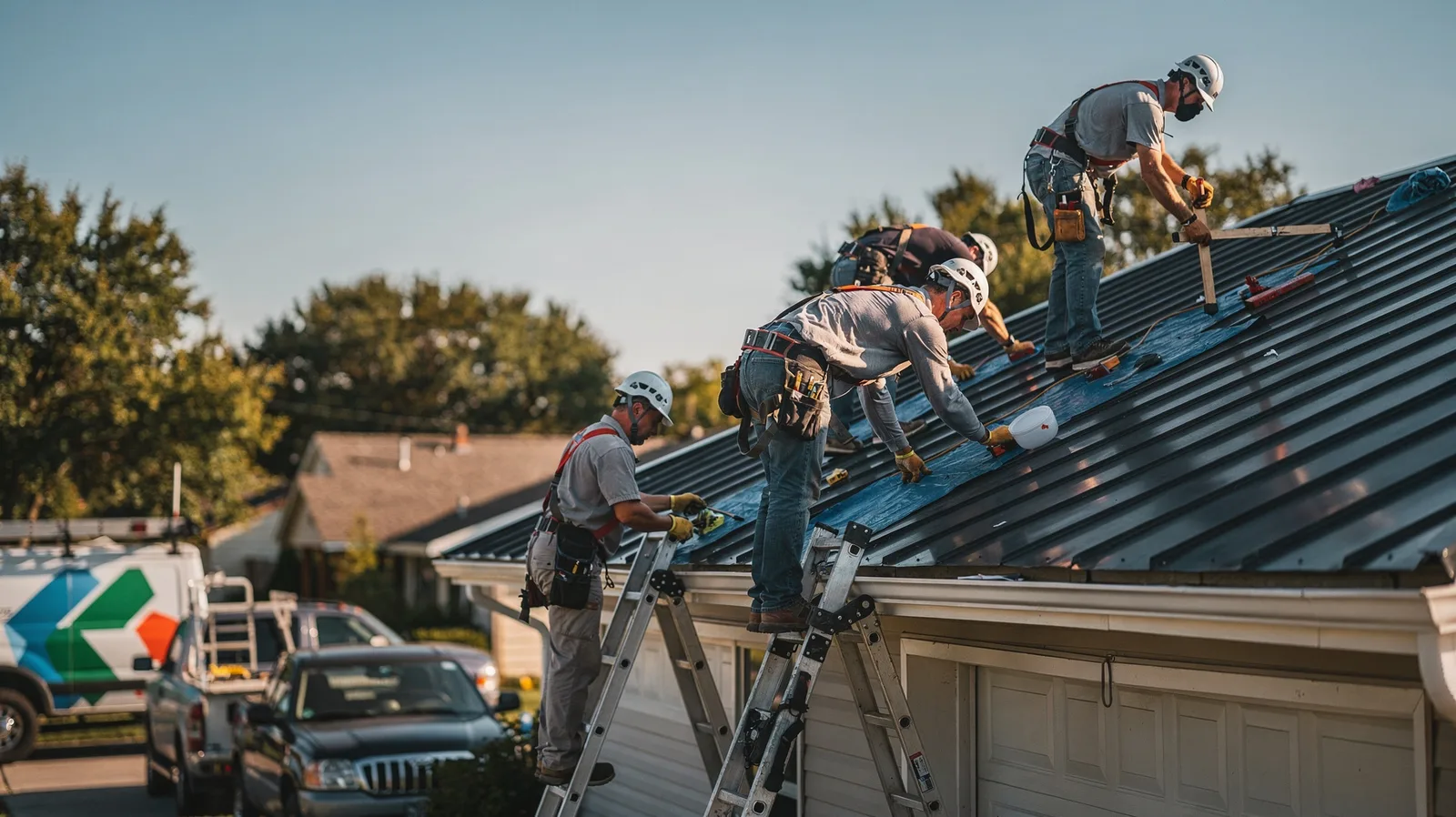 Metal Roof Installation in Sidney, IL near me